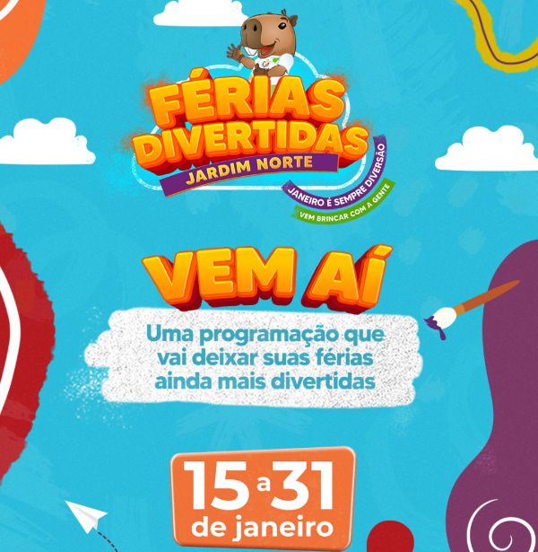 Férias Divertidas no Shopping Jardim Norte
