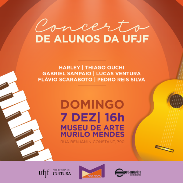 Programação MAMM: Concertos da UFJF | Foto: reprodução instagram/@ mamm.ufjf