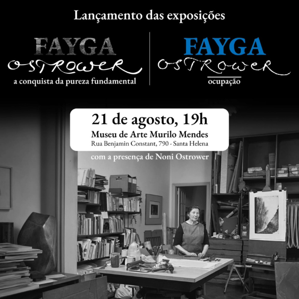 Exposição de Fayga Ostrower | Foto: reprodução instagram
