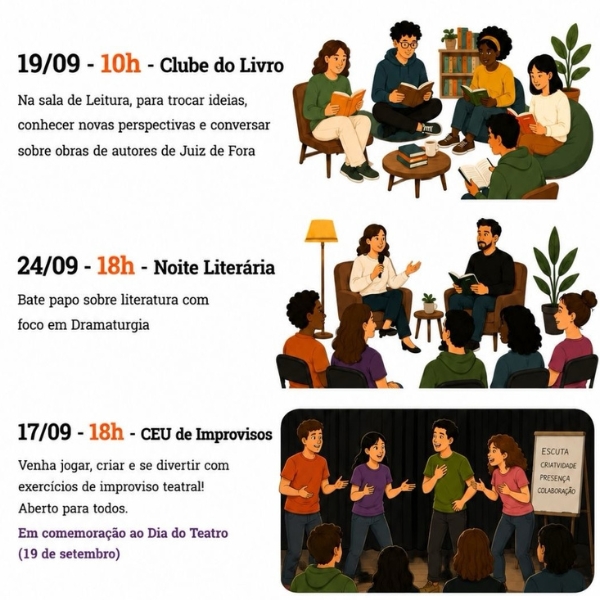 Encontros Culturais | Reprodução Instagram