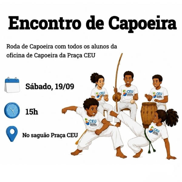 Encontro de Capoeira | Reprodução Instagram
