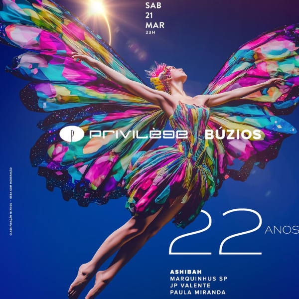 Aniversário 22 anos Privilége Búzios | Foto: reprodução Instagram