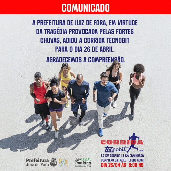 Corrida Tecnobit Juiz de Fora | Foto: reprodução Instagram