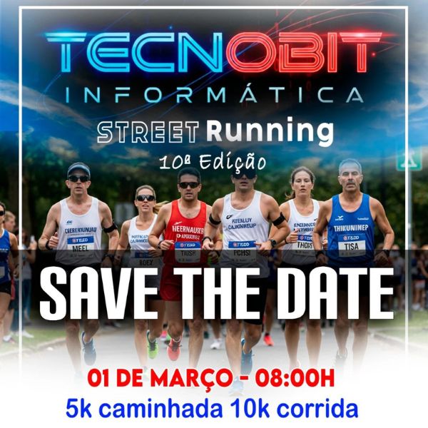 Corrida de rua Tecnobit