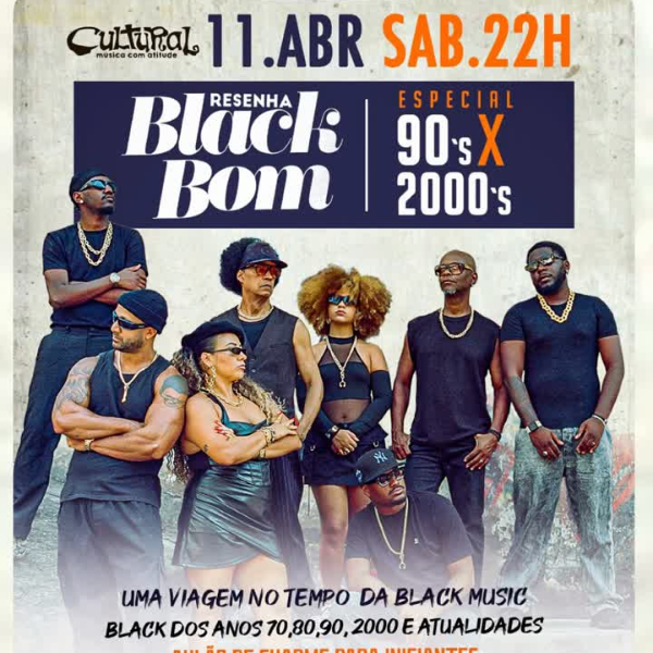 Resenha Black Bom em JF | Foto: reprodução instagram/@baileblackbom