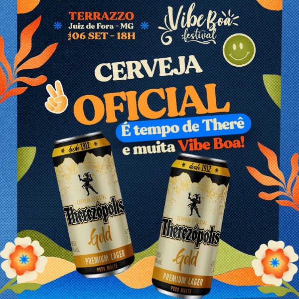 cerveja oficial Vibe Boa