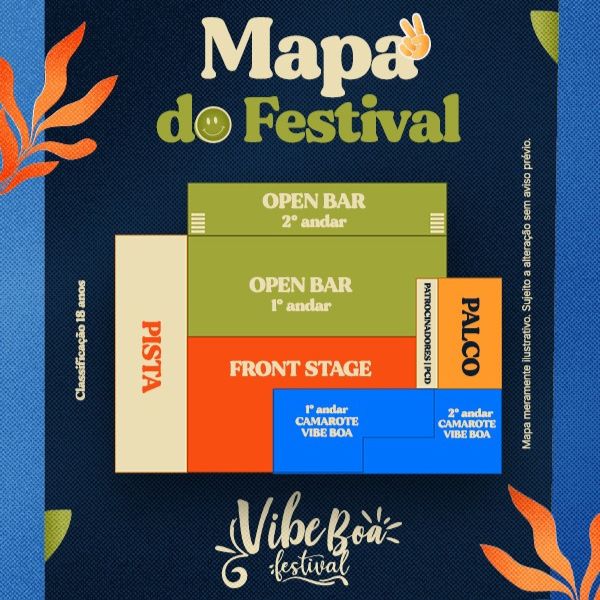 mapa Vibe Boa Festival
