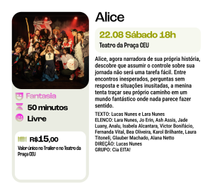 Teatro, "Alice"