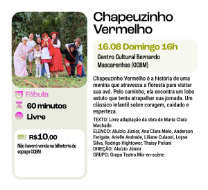 Teatro, "Chapeuzinho Vermelho"
