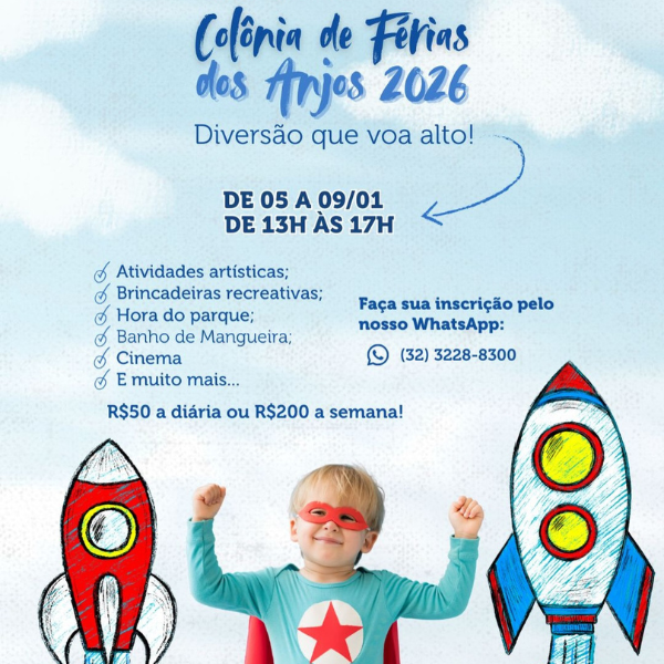 Colônias de Férias em Juiz de Fora: Colégio Santo dos Anjos (Foto: reprodução Instagram)