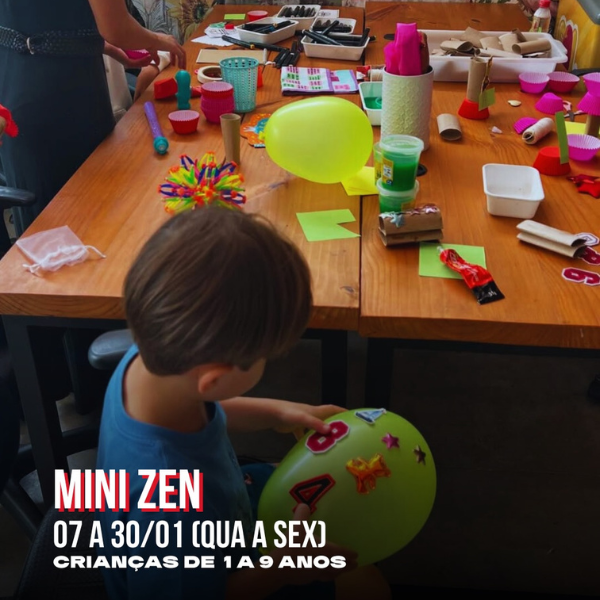 Colônias de Férias em Juiz de Fora: Mini Zen (Foto: reprodução Instagram)