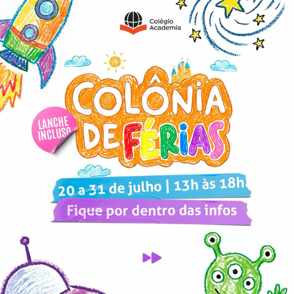 Colônias de Férias em Juiz de Fora: Colégio Academia (Foto: reprodução Instagram)