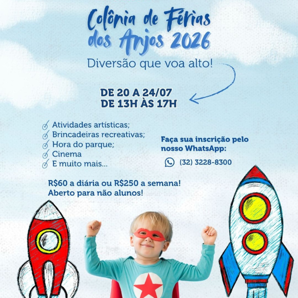 Colônias de Férias em Juiz de Fora: Colégio dos Santos Anjos (Foto: reprodução Instagram)