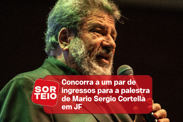 [RESULTADO SORTEIO] Concorra a ingressos para a palestra de Mario Sérgio Cortella