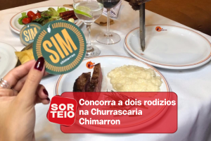 [RESULTADO SORTEIO] Concorra a dois rodízios na Churrascaria Chimarron