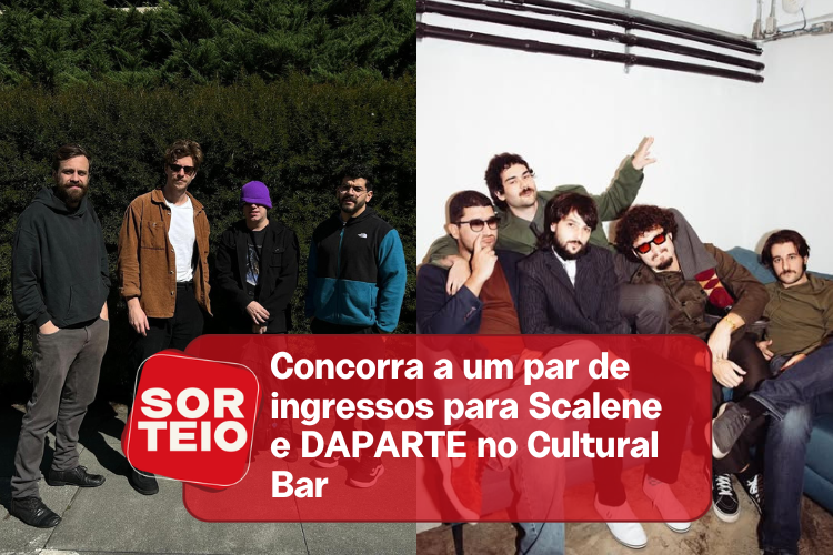 [RESULTADO SORTEIO] Concorra a ingressos para Scalene e Daparte no Cultural Bar