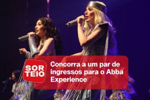 [RESULTADO SORTEIO] Concorra a um par de ingressos para o Abba Experience In Concert em JF