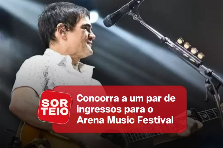 [RESULTADO SORTEIO] Um par de ingressos para o Arena Music Festival