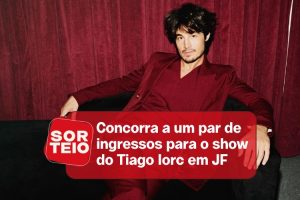 [RESULTADO SORTEIO] Concorra a um par de ingressos para o show do Tiago Iorc