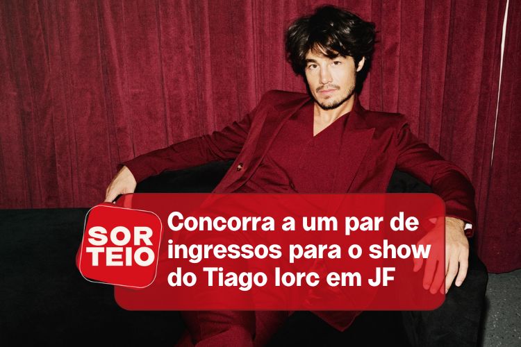 [RESULTADO SORTEIO] Concorra a um par de ingressos para o show do Tiago Iorc