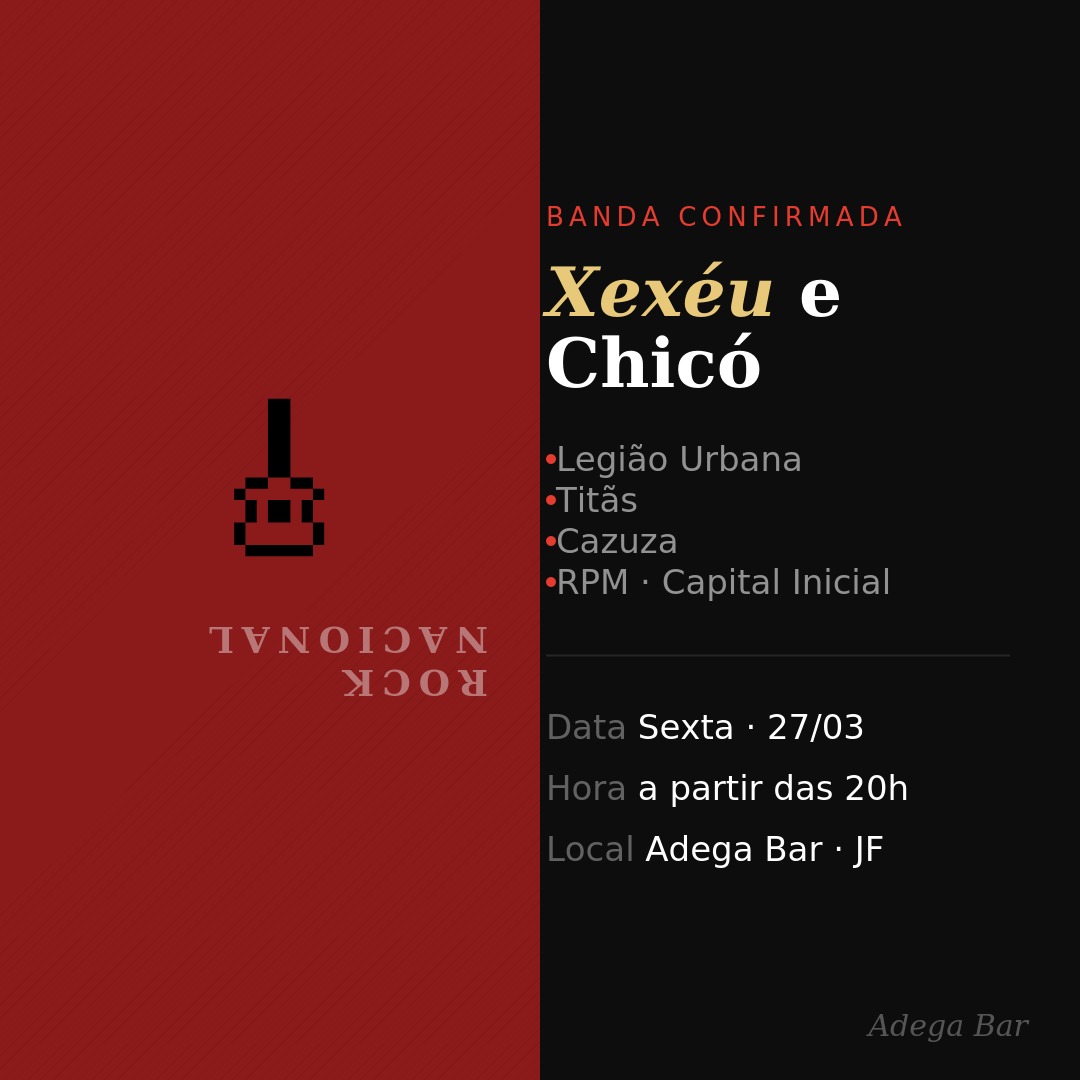 Programação Musical - Adega Bar | Foto: divulgação 