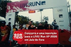 [RESULTADO SORTEIO] Concorra a uma inscrição para a LIVE! Run XP