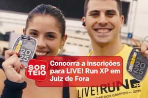 [RESULTADO SORTEIO] F5/XP te leva para a LIVE! Run XP: Concorra a inscrições