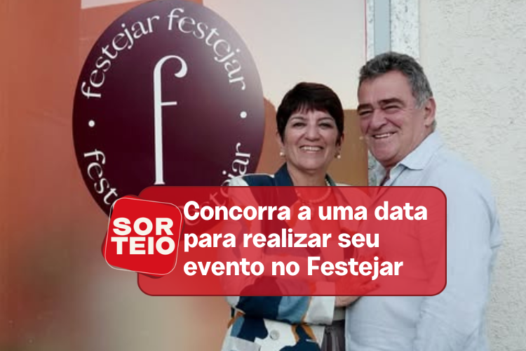 [RESULTADO SORTEIO] Concorra a uma data para realizar seu evento na casa de eventos Festejar