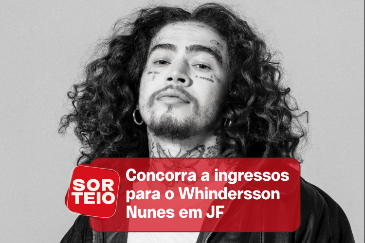 [RESULTADO SORTEIO] Concorra a ingressos para Whindersson Nunes em JF