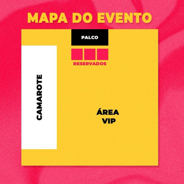 Aniversário do Alquimia: Mapa do evento | Foto: reprodução Instagram/@grupoalquimia
