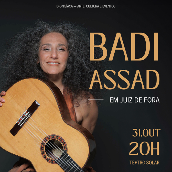 Badi Assad em Juiz de Fora | Foto: divulgação