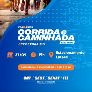 Corrida e Caminhada SEST SENAT | Foto: reprodução Instagram