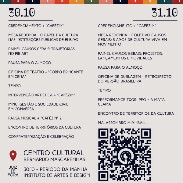 Causos Gerais 5 Anos: Memória, Cultura Viva e Futuro | Foto: divulgação