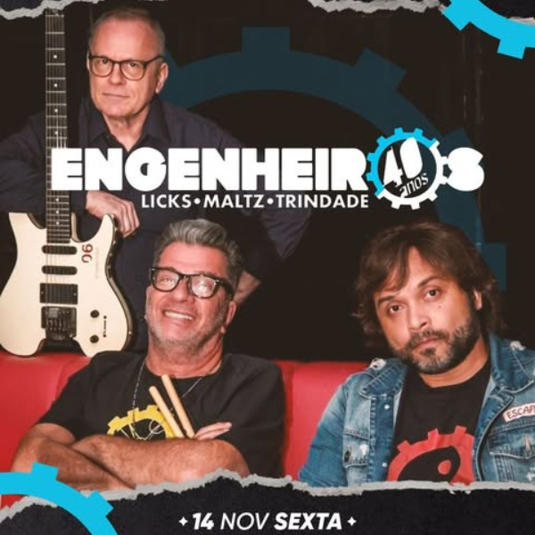 Engenheiros 40 anos em Juiz de Fora | Foto: reprodução instagram/@culturalbar