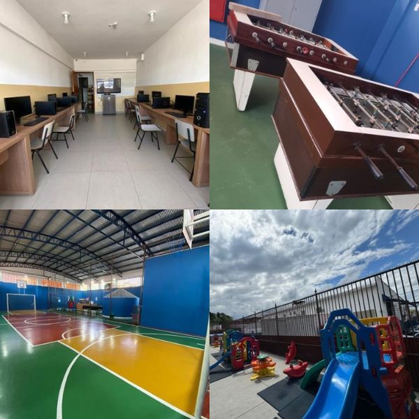 Colégio Pirâmide: estrutura e ambiente