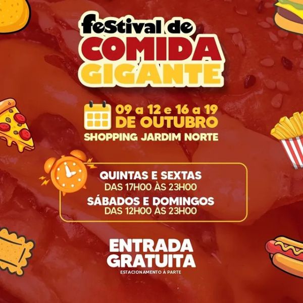 Festival de Comida Gigante em Juiz de Fora