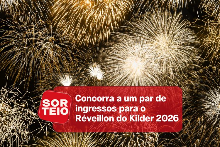 [SORTEIO] Concorra a um par de ingressos para o Réveillon do Kilder