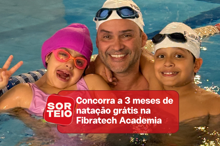 [RESULTADO SORTEIO] Concorra a 3 meses de natação grátis na Fibratech