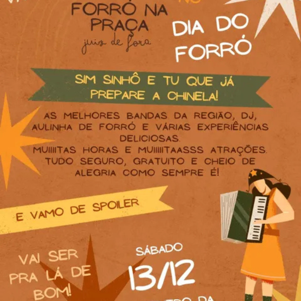 Festival Forró na Praça | Foto: reprodução Instagram/@forronapraca.jf