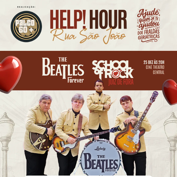 Help Hour JF | Foto: reprodução Instagram/@palco60mais 
