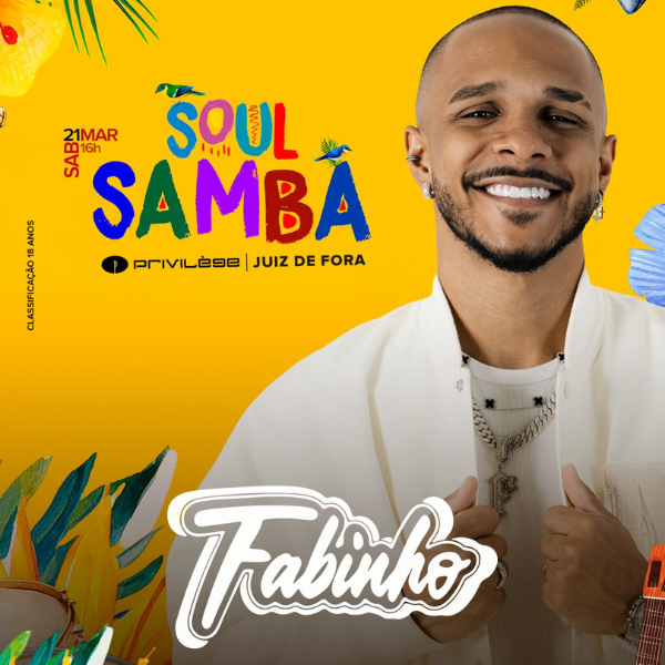 Soul Samba Privilége JF | Foto: reprodução Instagram