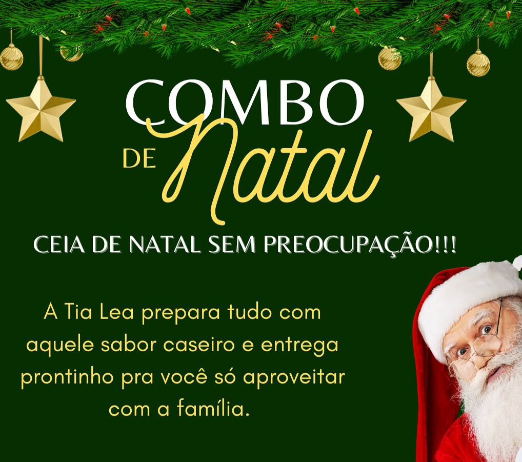 Onde encomendar ceia de Natal em JF - Restaurante Tia Lea (Foto: reprodução Instagram)