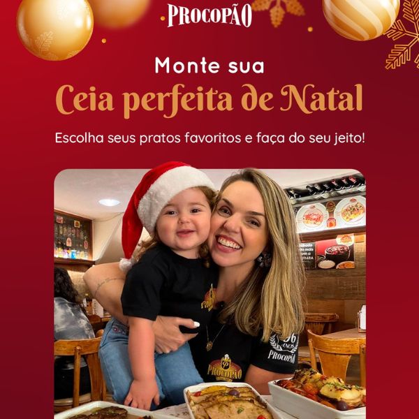 Onde encomendar ceia de Natal em JF - Procopão (Foto: Divulgação)