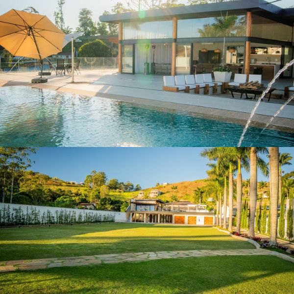 A Granja Vista Linda tem uma área de lazer completa