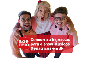 [SORTEIO] Concorra a ingressos para o show do Músicos Geriatricus em JF