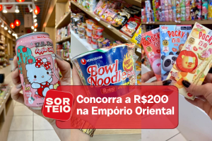 [RESULTADO SORTEIO] Concorra a R$200 em consumo na Empório Oriental