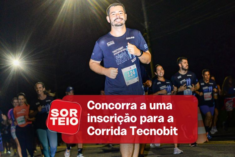 [SORTEIO] Concorra a uma inscrição para a 10ª Corrida Tecnobit Informática