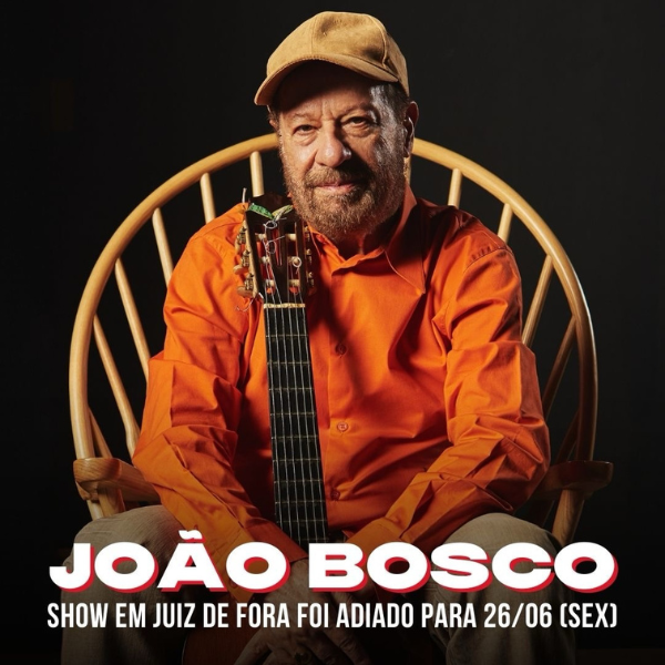 João Bosco em JF | Foto: reprodução Instagram