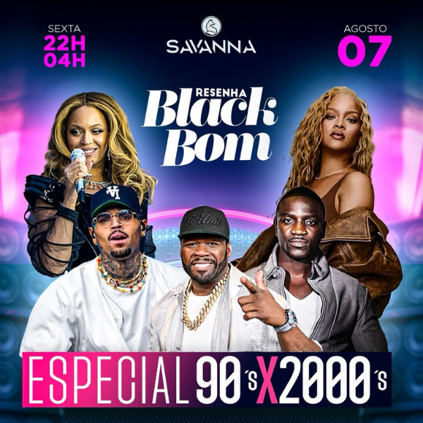 Baile Black Bom no Savanna | Foto: reprodução Instagram