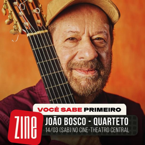 João Bosco em Juiz de Fora (Foto: divulgação)